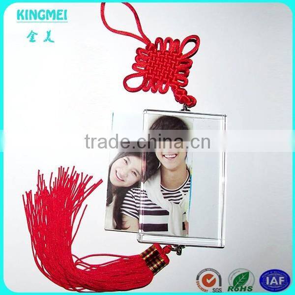 high clear acrylic photo frame pendant & fashion photo frame pendant