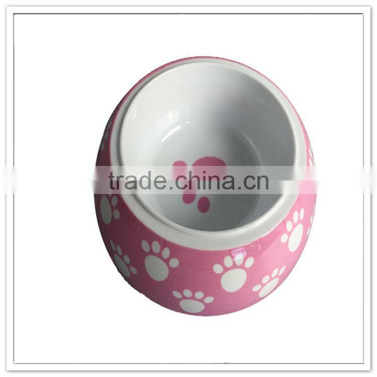 Low price supreme dog food bowl insulated plastic pet travel bowl, pet food container