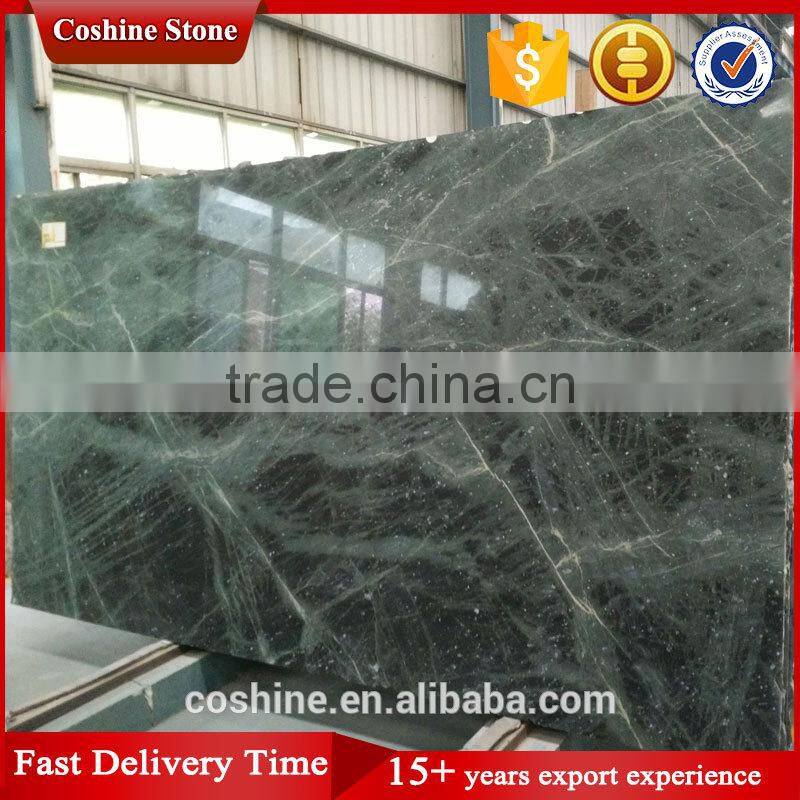 Galaxy light green marble slab bathroom floor tile