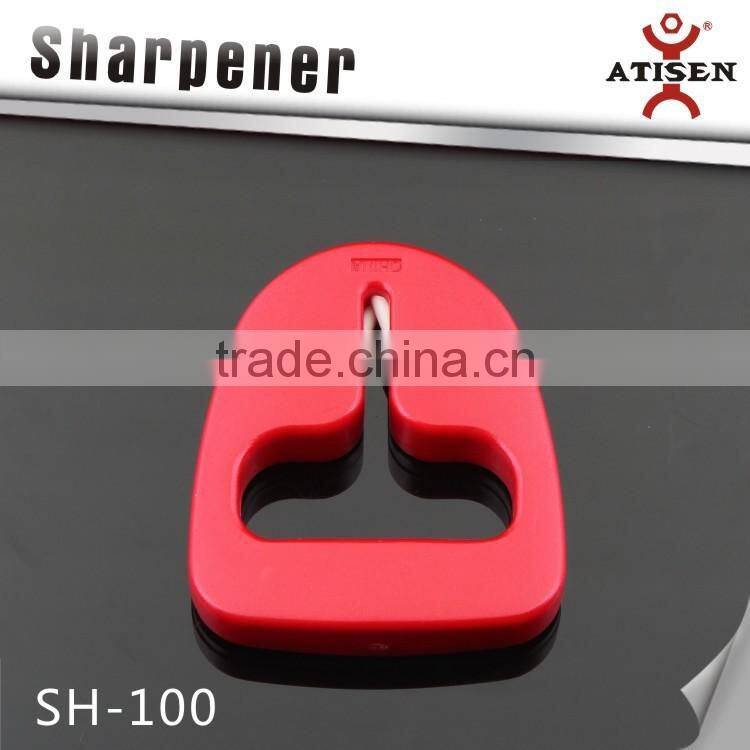 Hot sale best mini portable knife sharpener .pocket knife sharpener