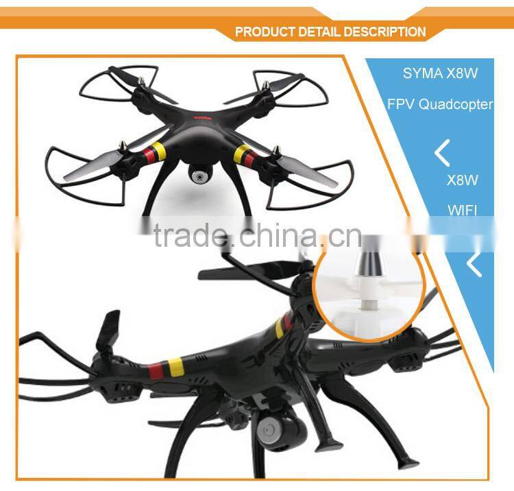 Hot selling!!!2.4G 4CH 6-axle Real Time FPV Quadcopter Drone with HD Camera 2mp SYMA X8W