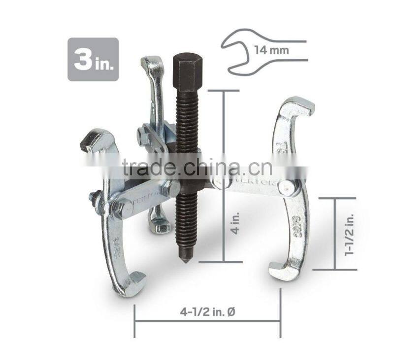 NEW - 3pc Gear Puller Set - 3", 4" & 6" Sizes - Reversible Self-Centering