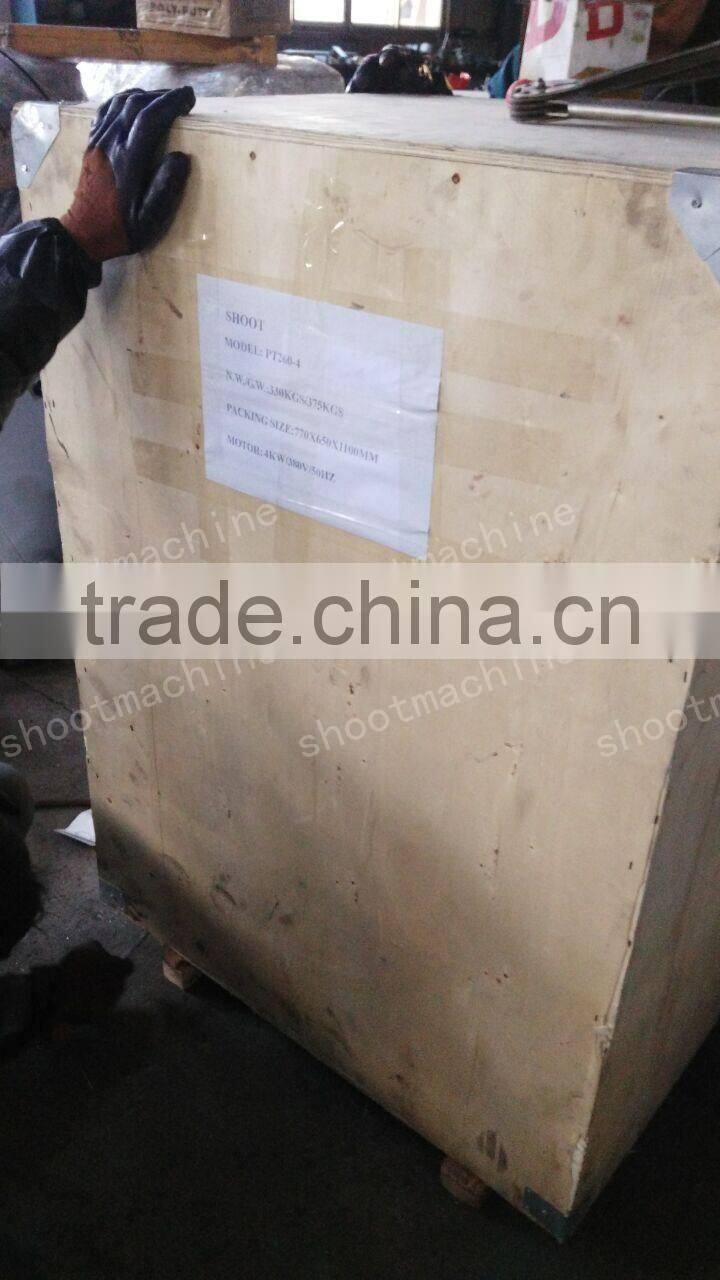 Double Sides Thicknesser Machine PT260-4 with Spindle Speed 8000r/min and Feeding Speed 7.9r/min