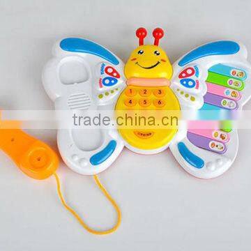 2015 dongguan new design kids phone toy from ICTI manufacturer taling phone toy wholesale