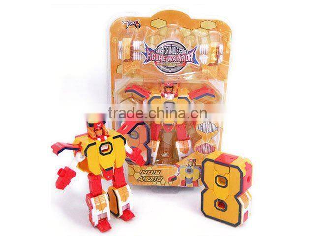 Kids Plastic Transformable Toys Figures 0-9 QS120812020