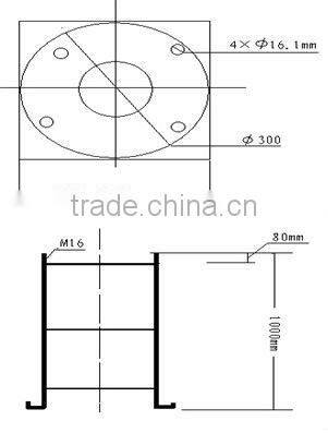 Energy-saving solar street light/led solar street lamp