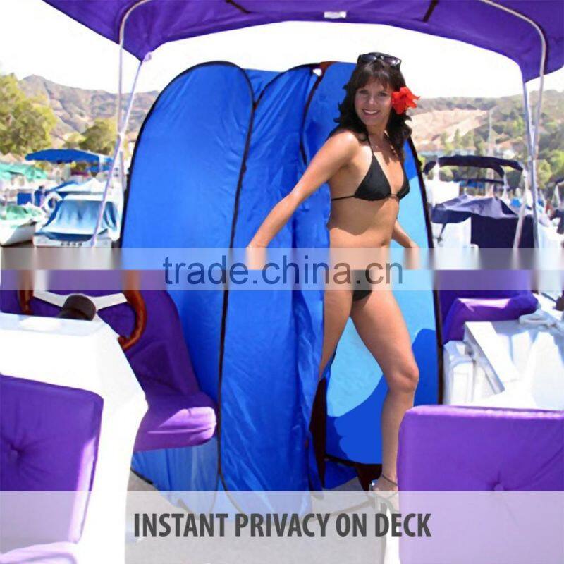 Pop-Up Room in a Bag Instant Portable Changing, Shower and Bathroom with Dura-light Steel Frame and Weather-Resistant material