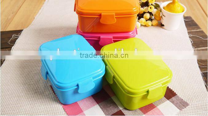 Plastic Fashion Food Grade School Lunch Bento Box/ Kids Food Storage Box,custom Lunch Bento Box,Fashion Food Storage