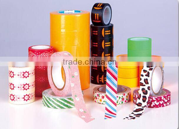 High adhesive golden stationery tape for office