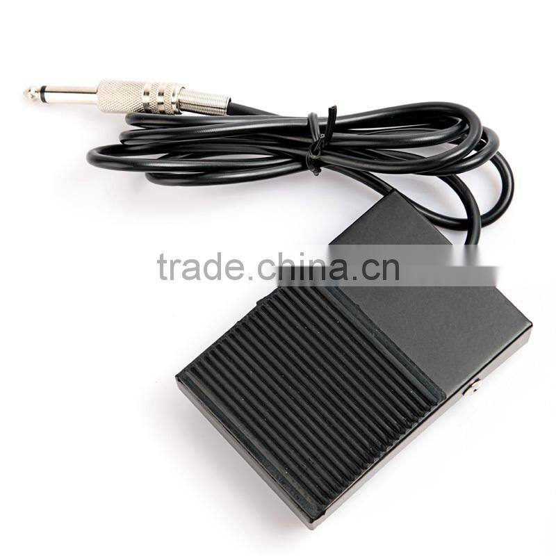 Black Tattoo Machine Footswitch Foot Switch Pedal Controller for Power Supply