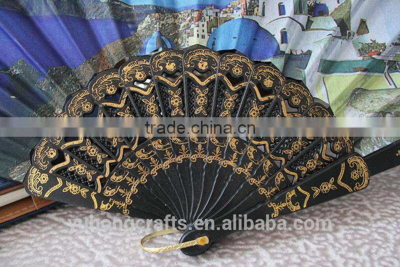 2014 Cheap spanish fabric folding fan