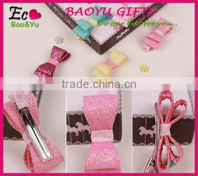 Fashion Hair accessories candy color hair clip handmade BB clips