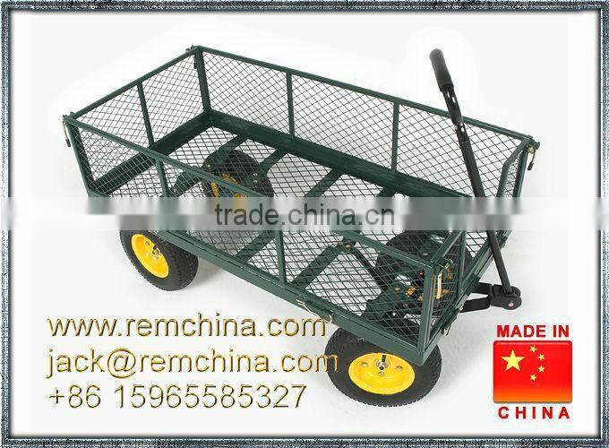 Large Garden Cart Truck Trolley 300kg four wheel TC4205E