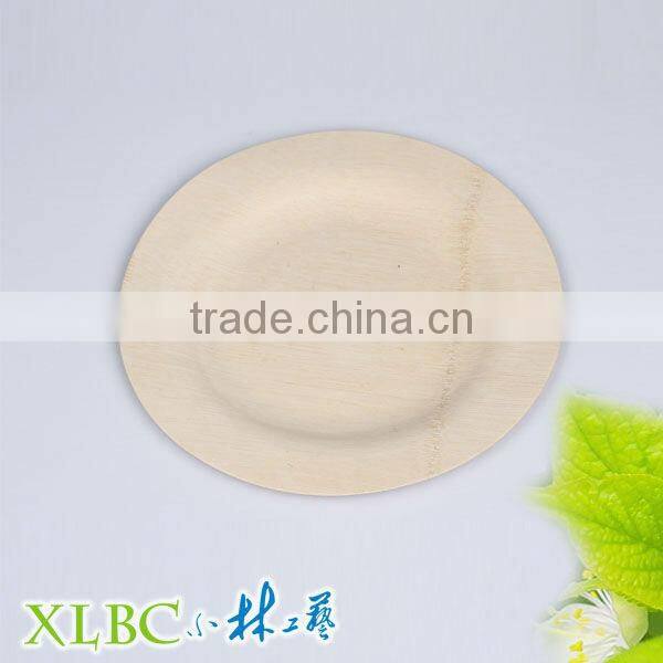 Nature round bamboo plate