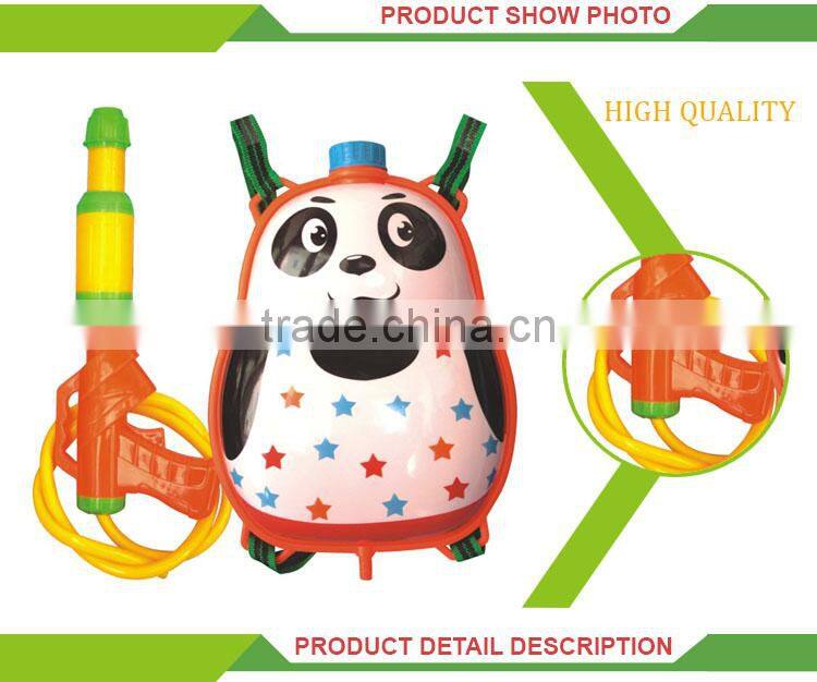 Newest summer outdoor sand beach water gun plastic panda toy