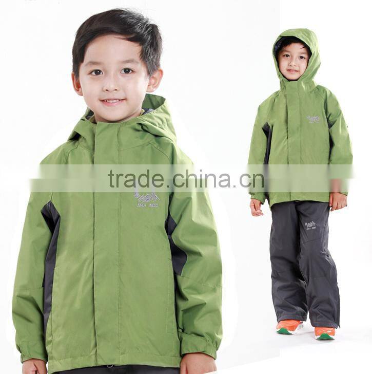 kids outdoor jacket / waterproof jacket for kids supply from factory directly