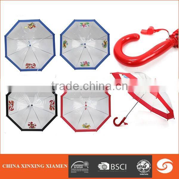 2017 new style hot sale outdoor Transparent Umbrella for Rain