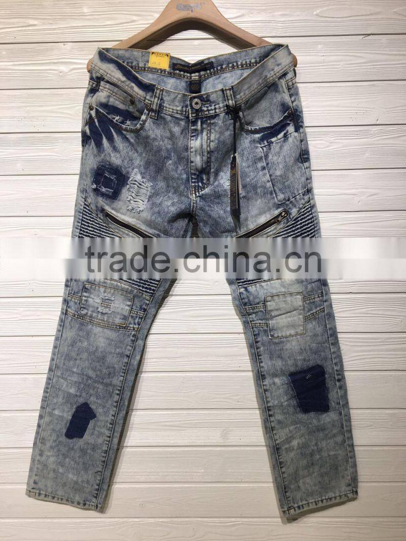 GZY Top Casual Boy Pants Jeans Denim For Youth Stock 2017