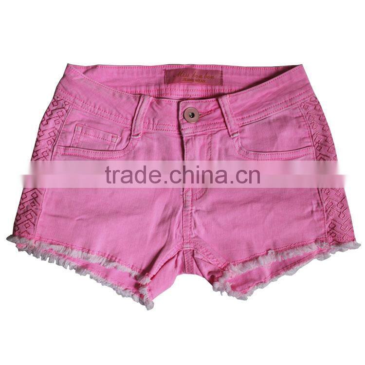 GZY direct sell price jean shorts wholesale no name brand wholesale china stock lots