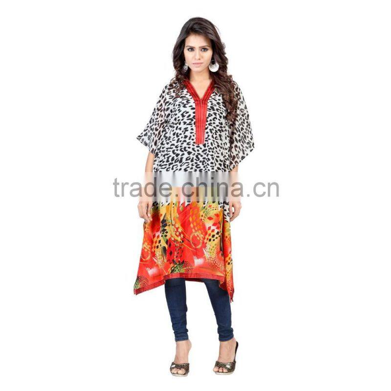 Custom 100% Polyester Print Beach Kaftan 2016/Woman Resort Wear from Alibaba India