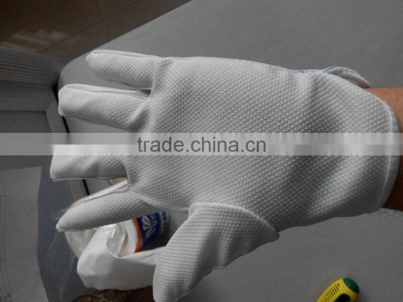 anti-static fiber ESD dotted gloves for electronic industry