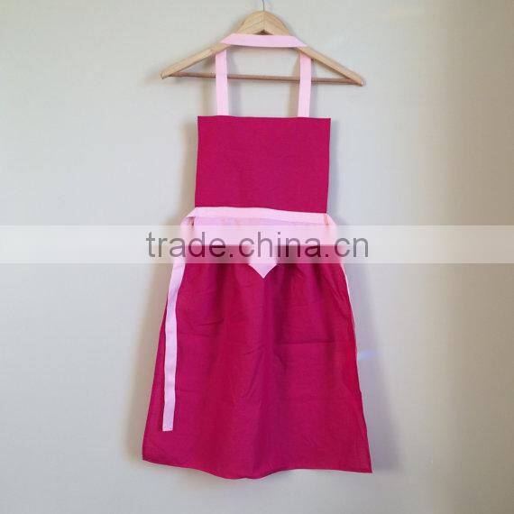 Cotton fabric simple design safety baby apron