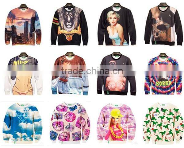 Wholesale Custom logo cheap crewneck sweatshirt