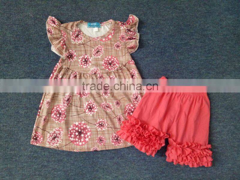 Baby Girls Ruffle Shorts Sets Clothes, Summer Ruffle Shorts Outfit, Little Girls Boutique Remake