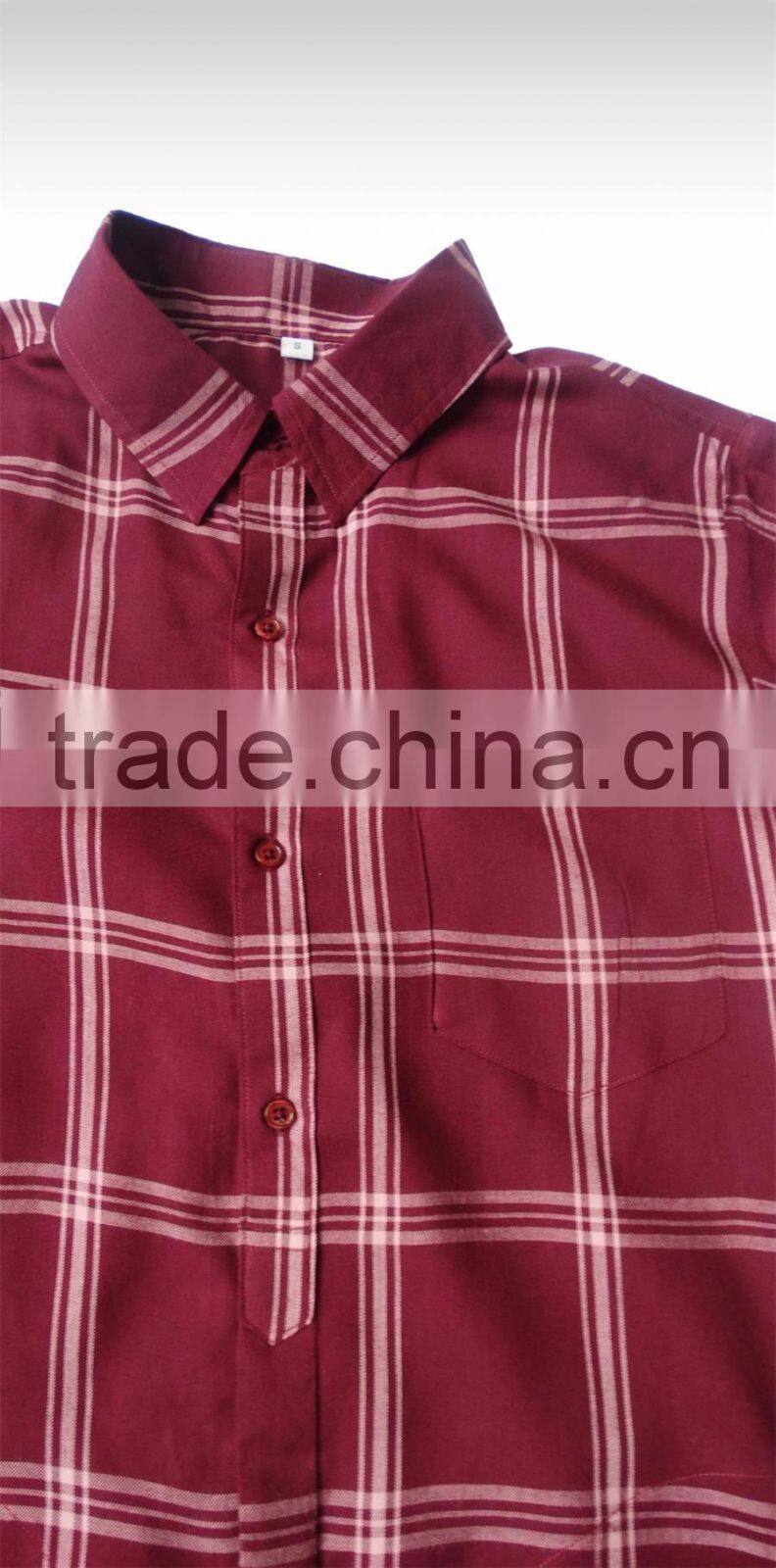 Latest design cotton casual men' s rayon Breathable shirt