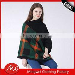 2017 christmas no button knit design hand made women's cardigan for winter