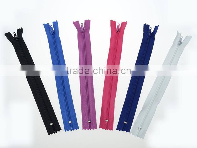 Nylon Metal Plastic Zipper Custom Zipper Manufacturer