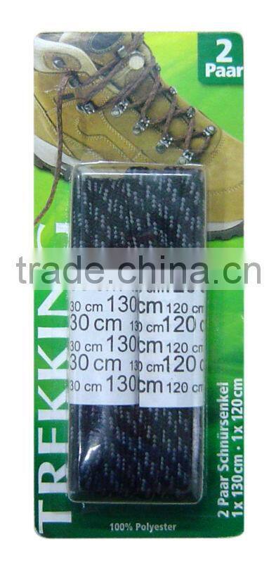 China traditional decorative design high quality flat braided shoe laces