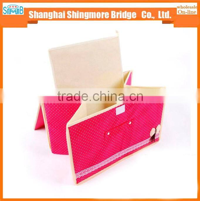 2017 alibaba china supplier hot sales good quality non-woven fabric storage container box