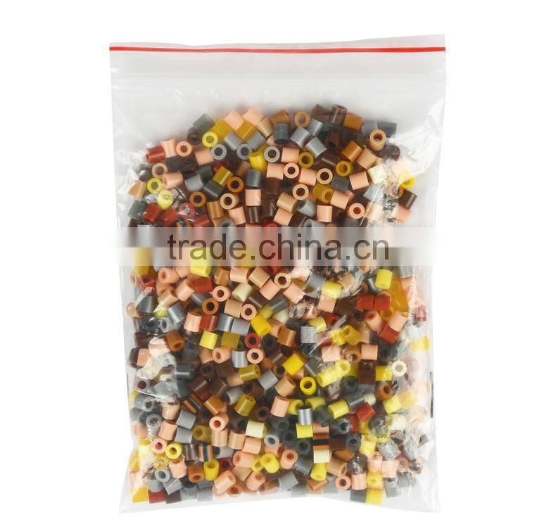Diyfashion 5mm hama perler fuse beads Sundae set with puzzle iron paper and twezzer hama beads toys for kids 18031