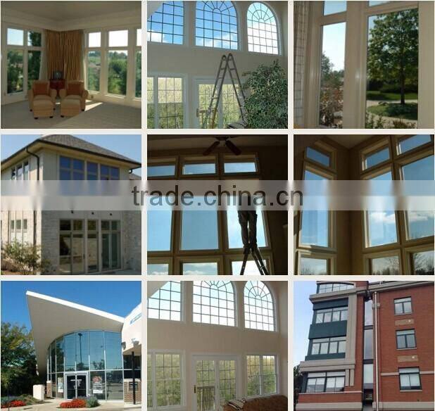 Silver green dyed Decorative and protective window glass building solar tint film