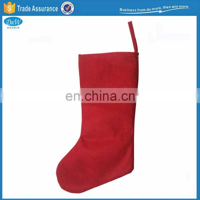 Snowman 3D Embroidery Christmas Stocking