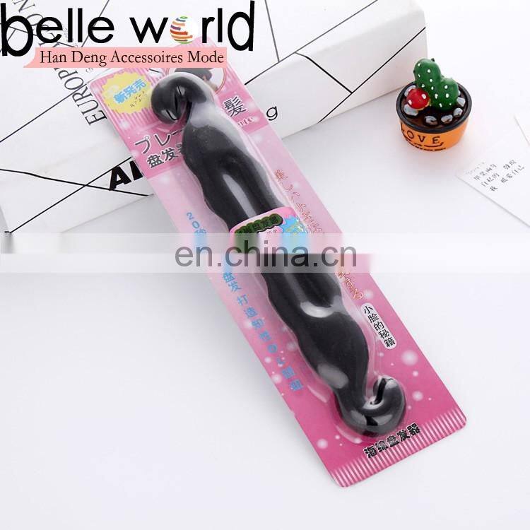 Magic Foam Sponge double hook Hair Device Donut Quick Messy Bun Updo Headwear Hair Accessories