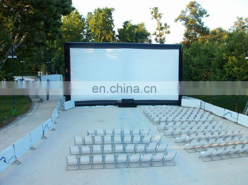 custom size inflatable screen Inflatable outdoor Movie Screen For party events