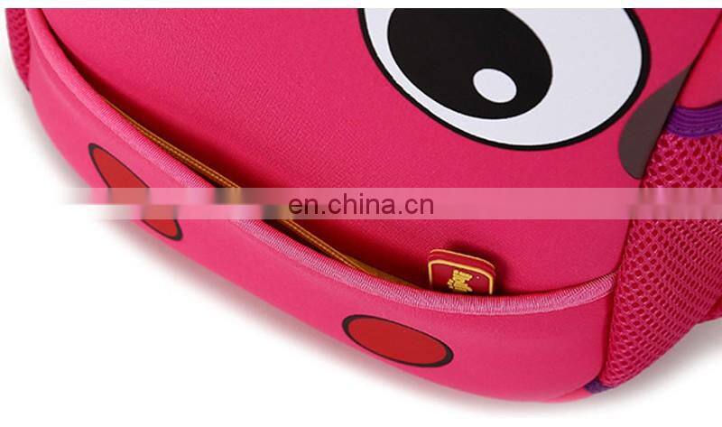 Colorful waterproof children trolly bag