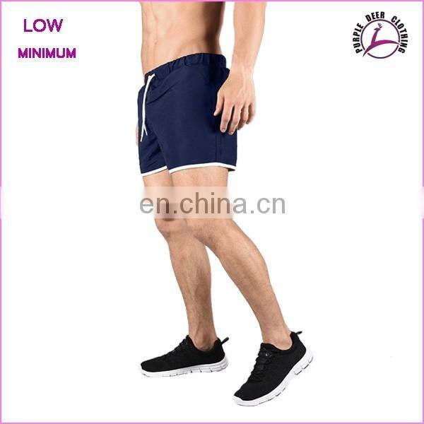 high quality quick dry polyester custom make mens sports shorts