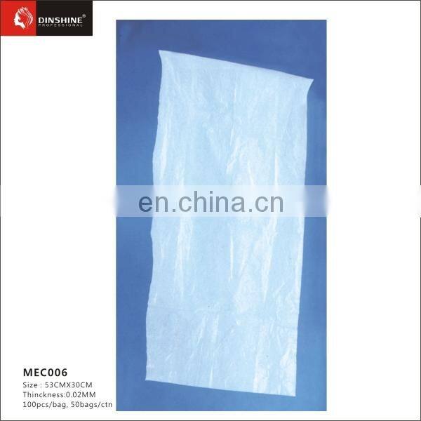 Wholesale salon hair coloring disposable plastic capes