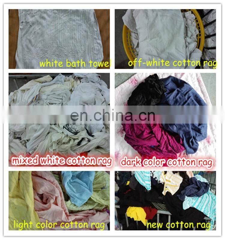 white wiping rags 100% cotton cheap cleaning rags wiping cotton rags