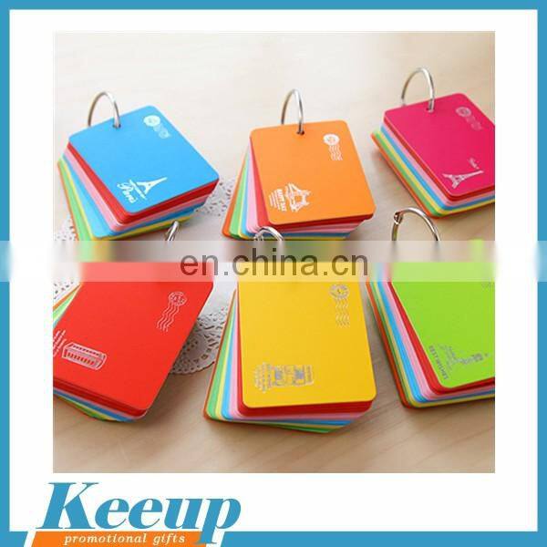 Newest portable spiral notebook with printed logo