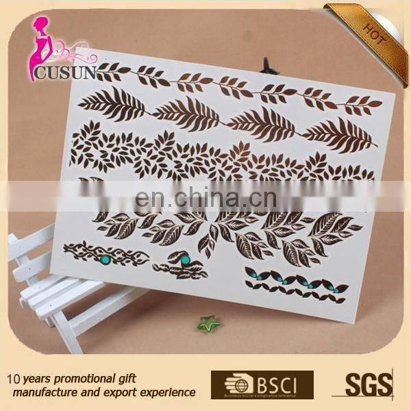Sexy tattoo for women, New fashion custom body tattoo sticker