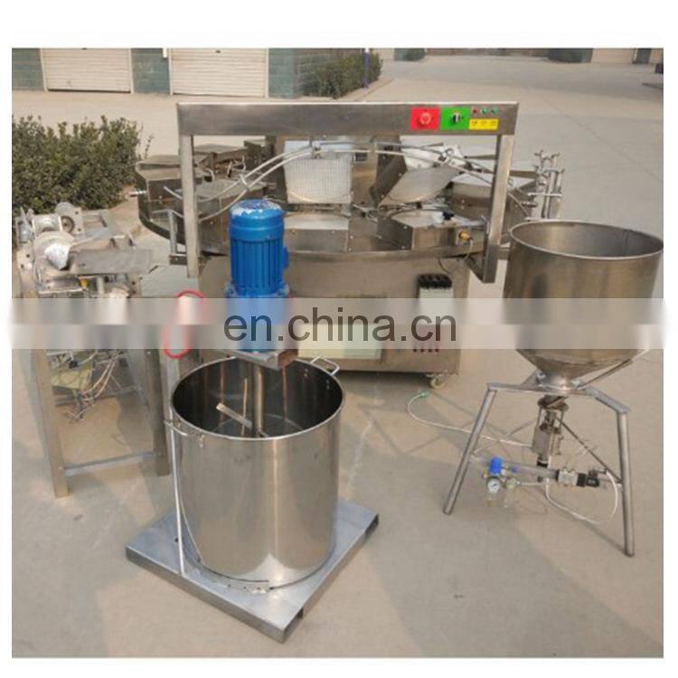 small egg roll machine waffle egg machine ice cream cone production line