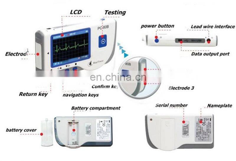 PC-80B Easy ECG Monitor