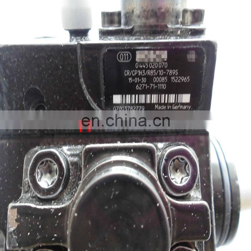 Original 0445020070 Common Rail Fuel Injector Pump
