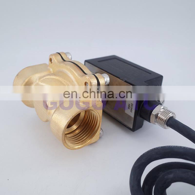 Explosion proof solenoid valve brass normally open 1 inch 1-1/4" 2 way coal mine dust natural gas NO solenoid valve