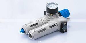GOGO ATC Highquality Pneumatic air filter regulator and lubricator Manual drain 3/8 inch MINI type FRL air source treatment unit
