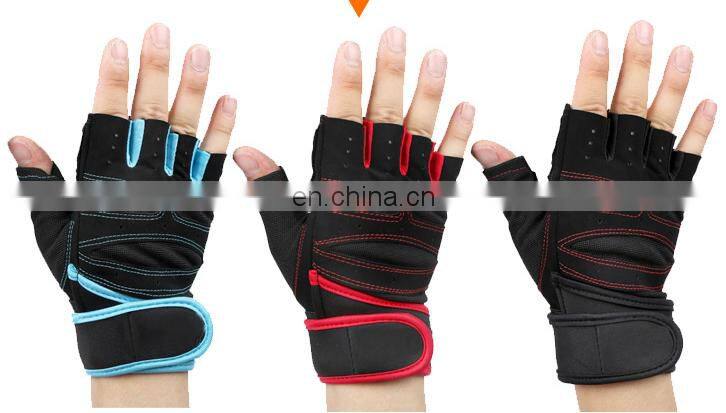 The Best Body Building Fitness Glove with Integrated Wrist Wrap Support